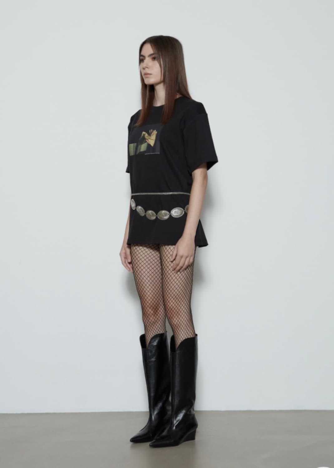 Curved Wedge Leather boots (쓰리투에이티) 상품이미지3