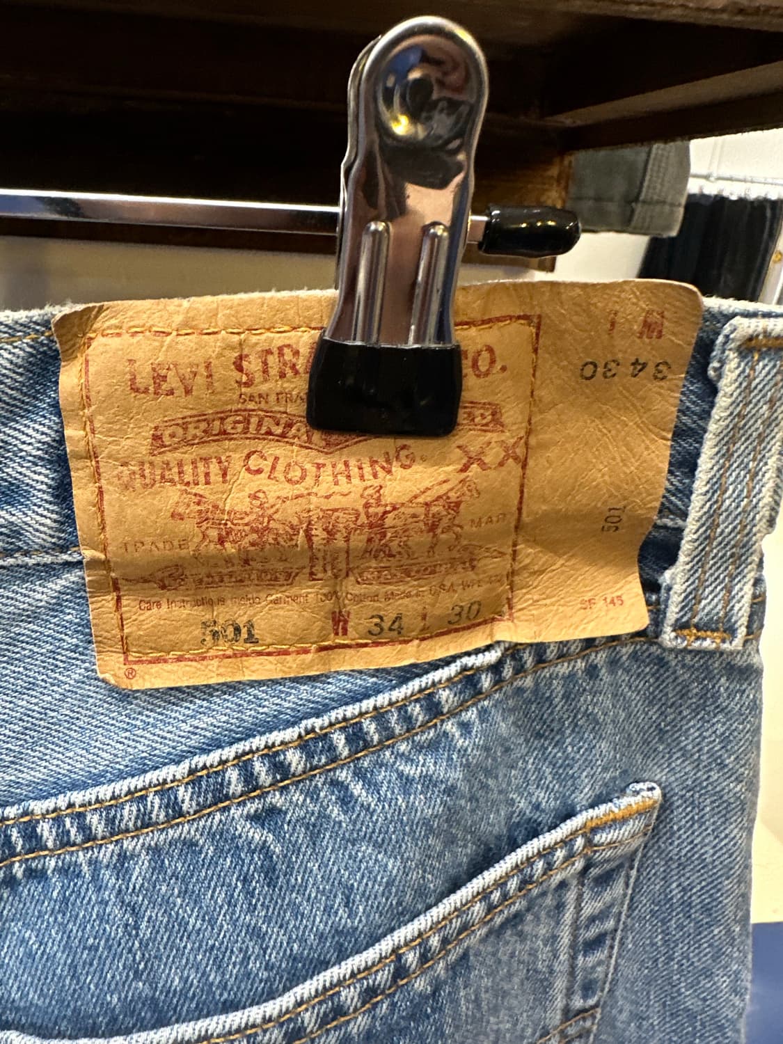 1990s usa levis 리바이스 501 데님 팬츠 상품이미지4