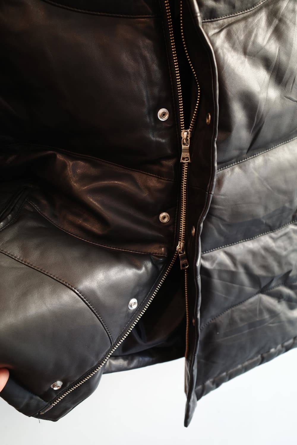 Japan brand 양가죽 투웨이 다운패딩 상품이미지7