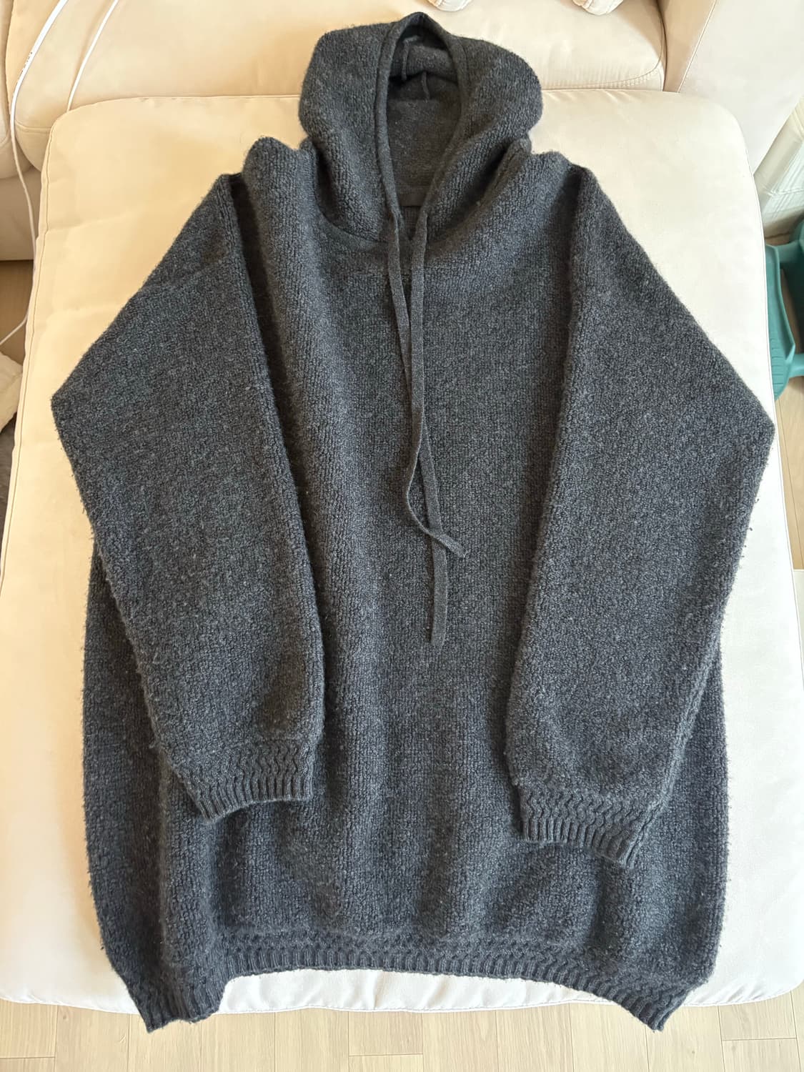 [M] 3MAN 캐시미어 플리스 후드 상품이미지2