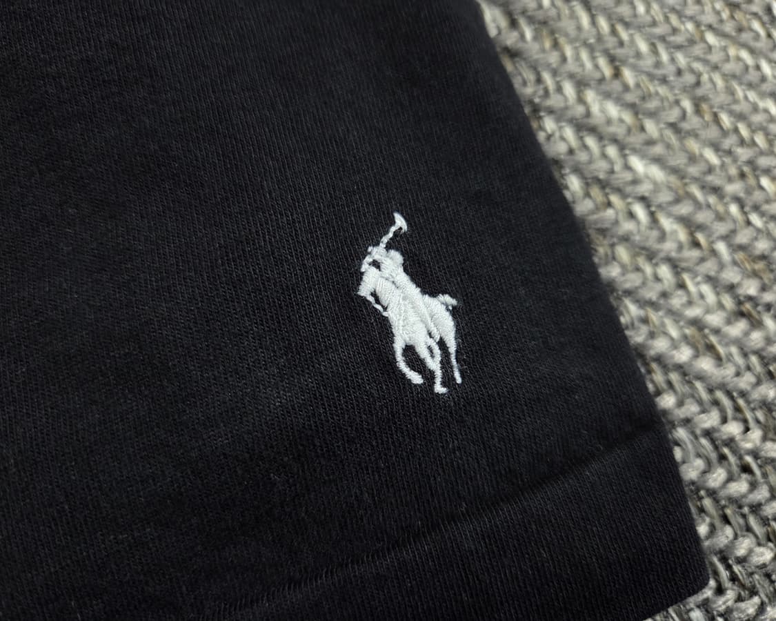 폴로 랄프로렌 블랙 로고 반팔 티셔츠 상품이미지5