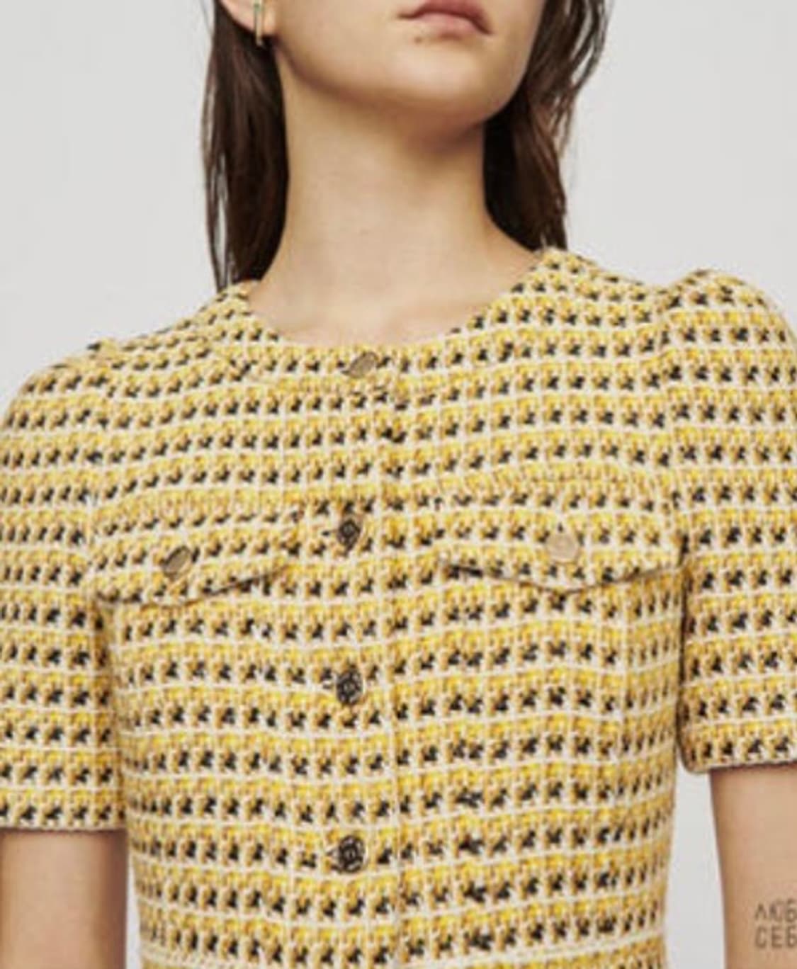 마쥬 트위드 원피스 34사이즈 상품이미지2