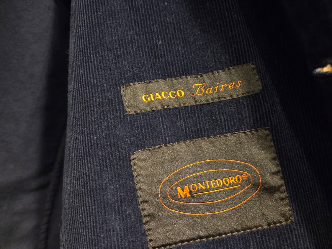 이탈리아 브랜드 몬테도로 코듀로이자켓  상품이미지6