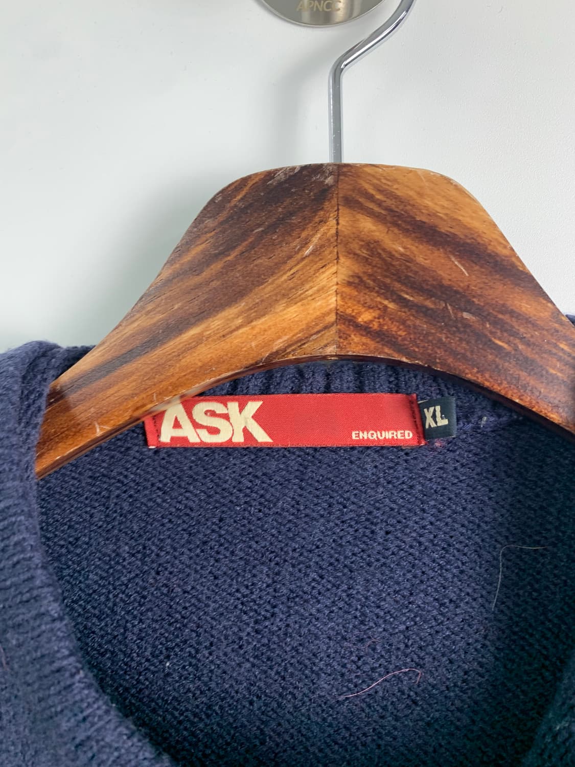 Ask 에스크 y2k 와투케 니트집업 상품이미지6