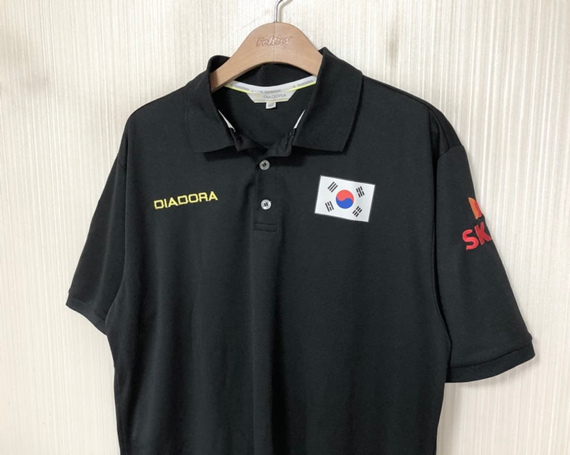 디아도라국대 국대KOREA 핸드볼국대 폴로티셔츠 105(블랙) 상품이미지6
