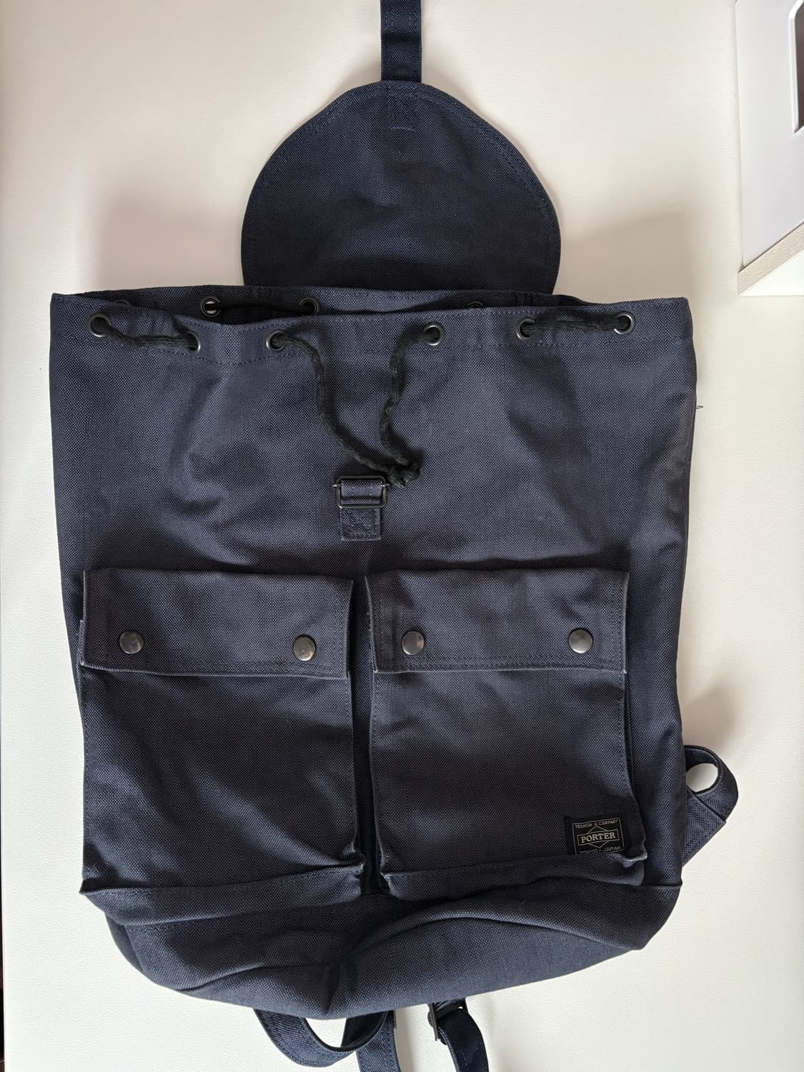 포터 스모키 럭색 백팩 네이비 상품이미지7