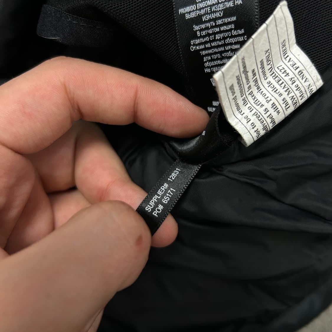 폴로 RLX 패딩조끼(실측L~XL) 상품이미지4