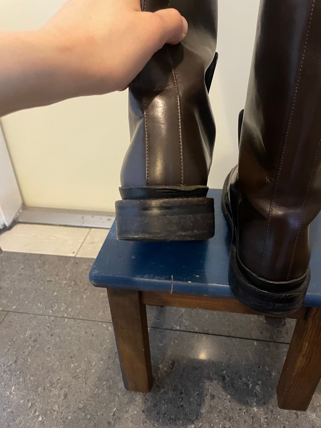 로우클래식 롱부츠 37.5 상품이미지4