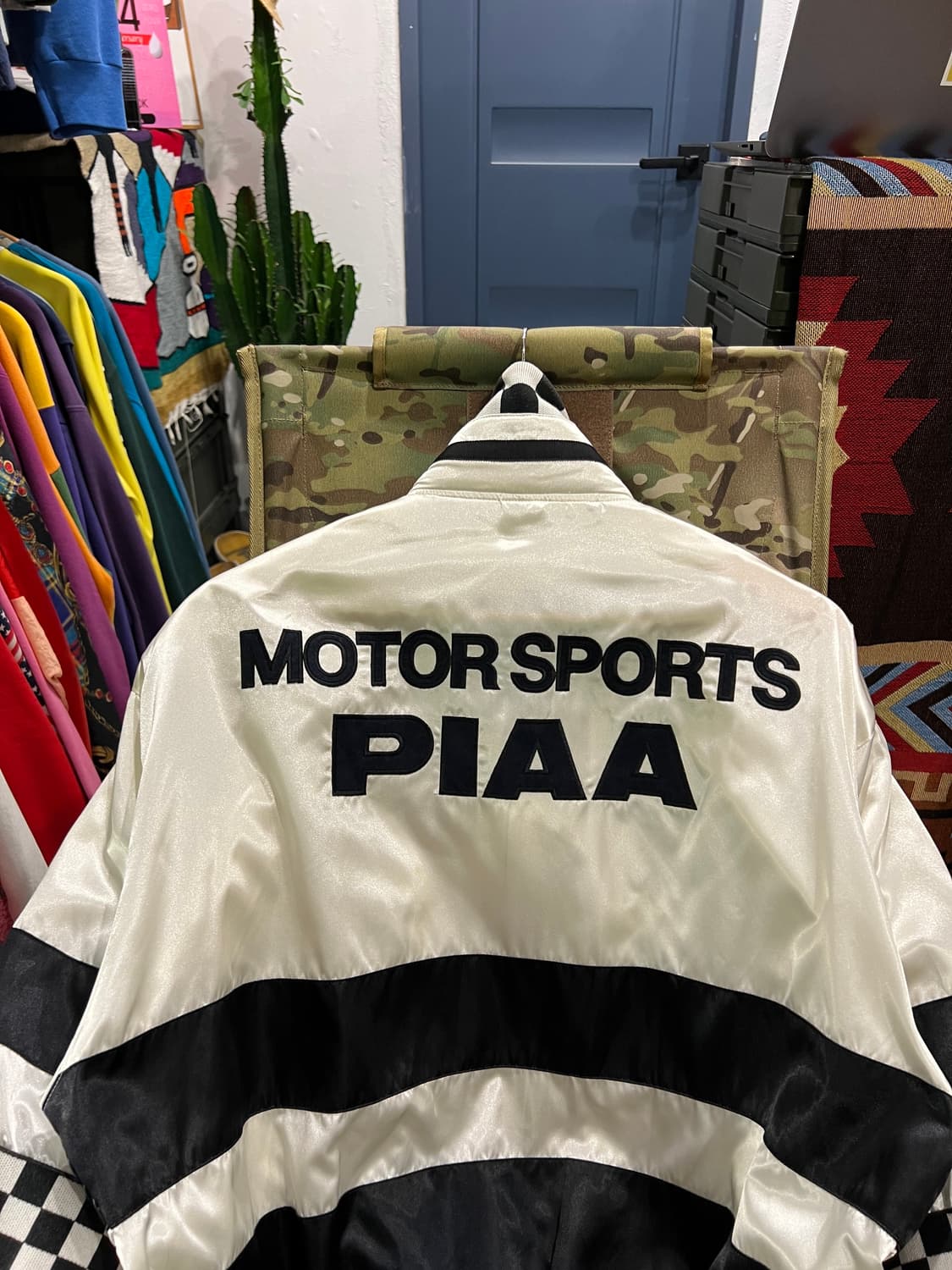 (xxl) 90s PIAA SPORTS 레이싱봄버자켓 상품이미지9