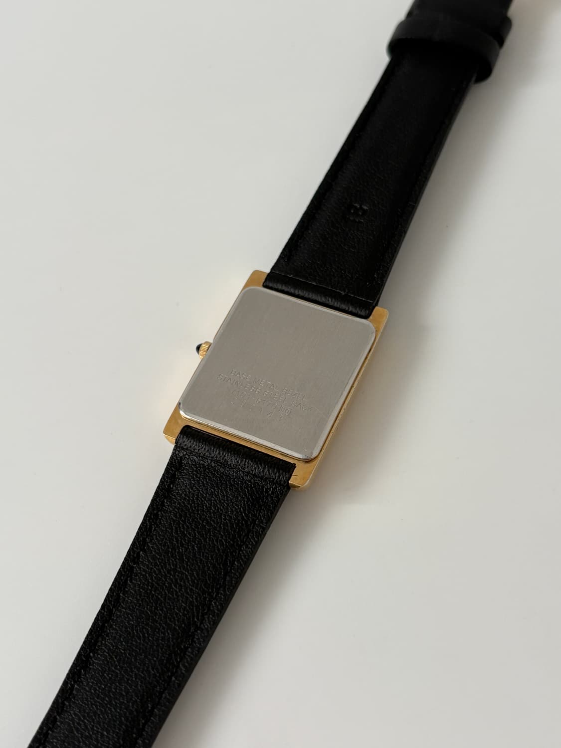 ALBA- 90s arabic index gold tank quartz  상품이미지8