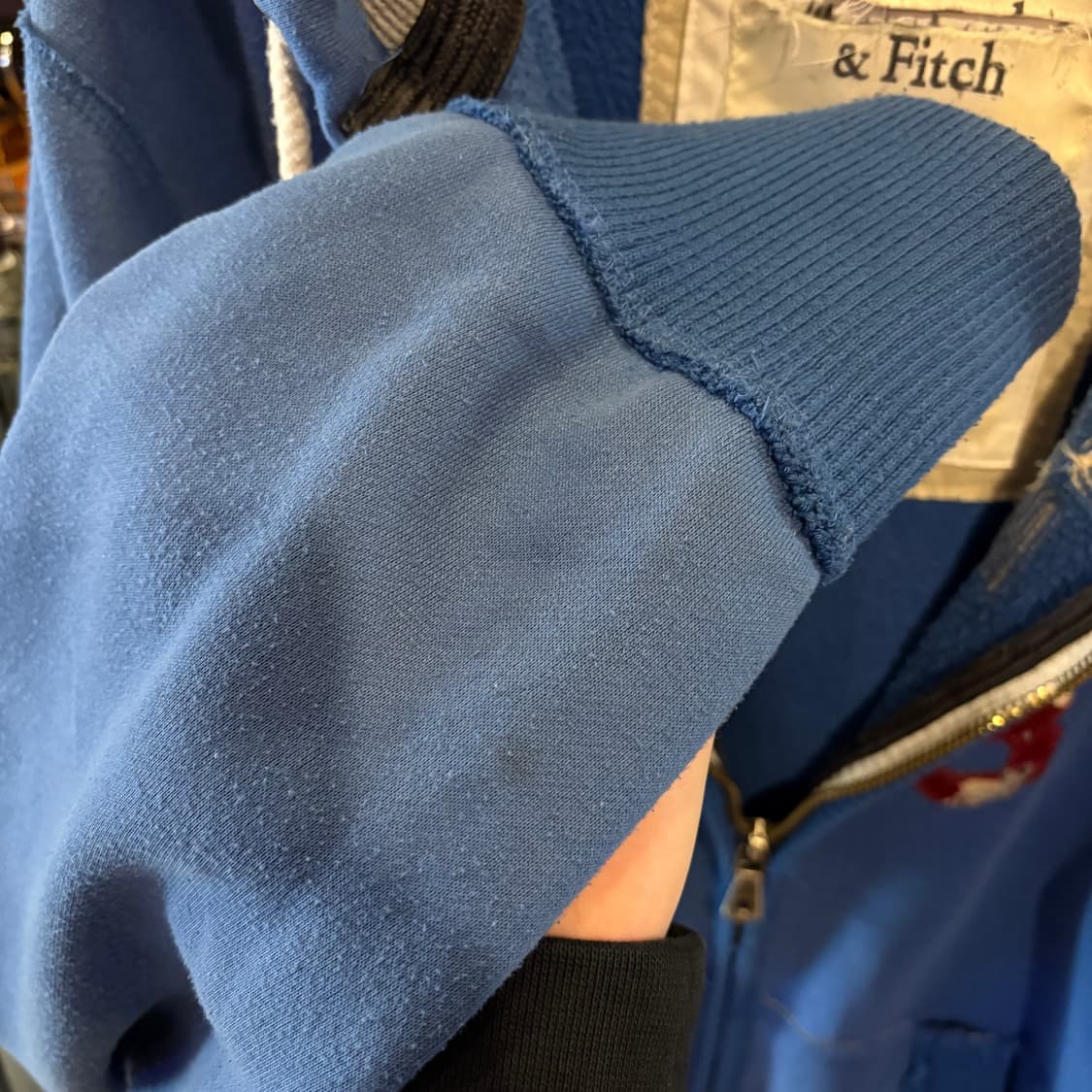 아베크롬비 블루 후드집업 상품이미지8