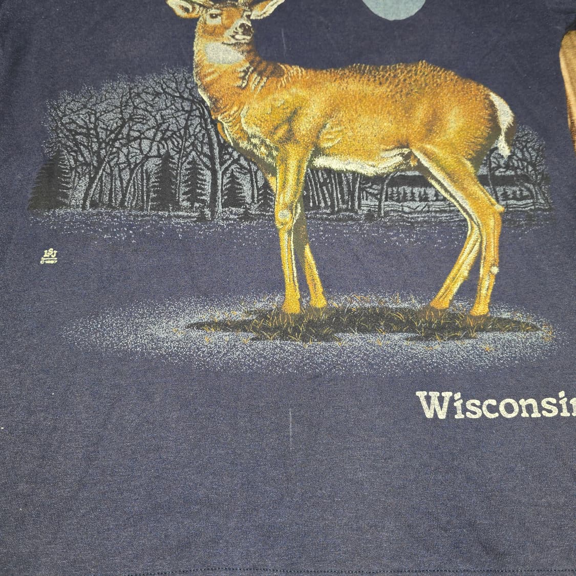 Vintage 80s 저지스 50/50 티셔츠 S 상품이미지2