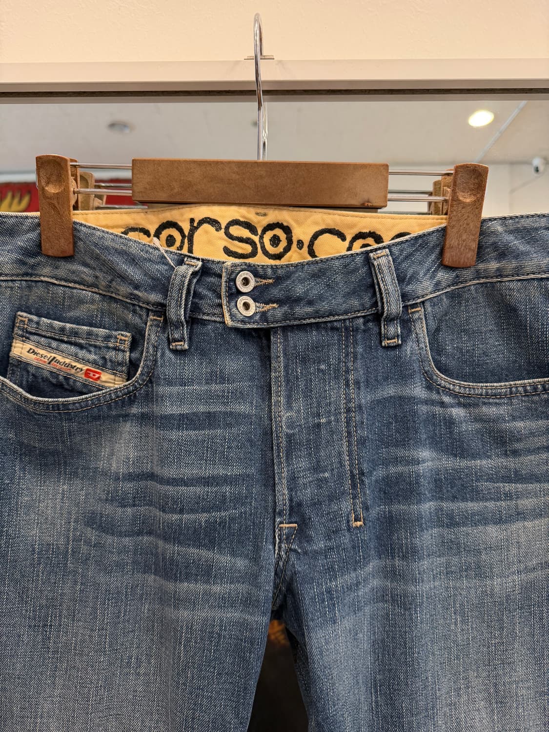 00s Diesel 디젤 빈티지 데님 팬츠 (31inch) (Italy) 상품이미지2