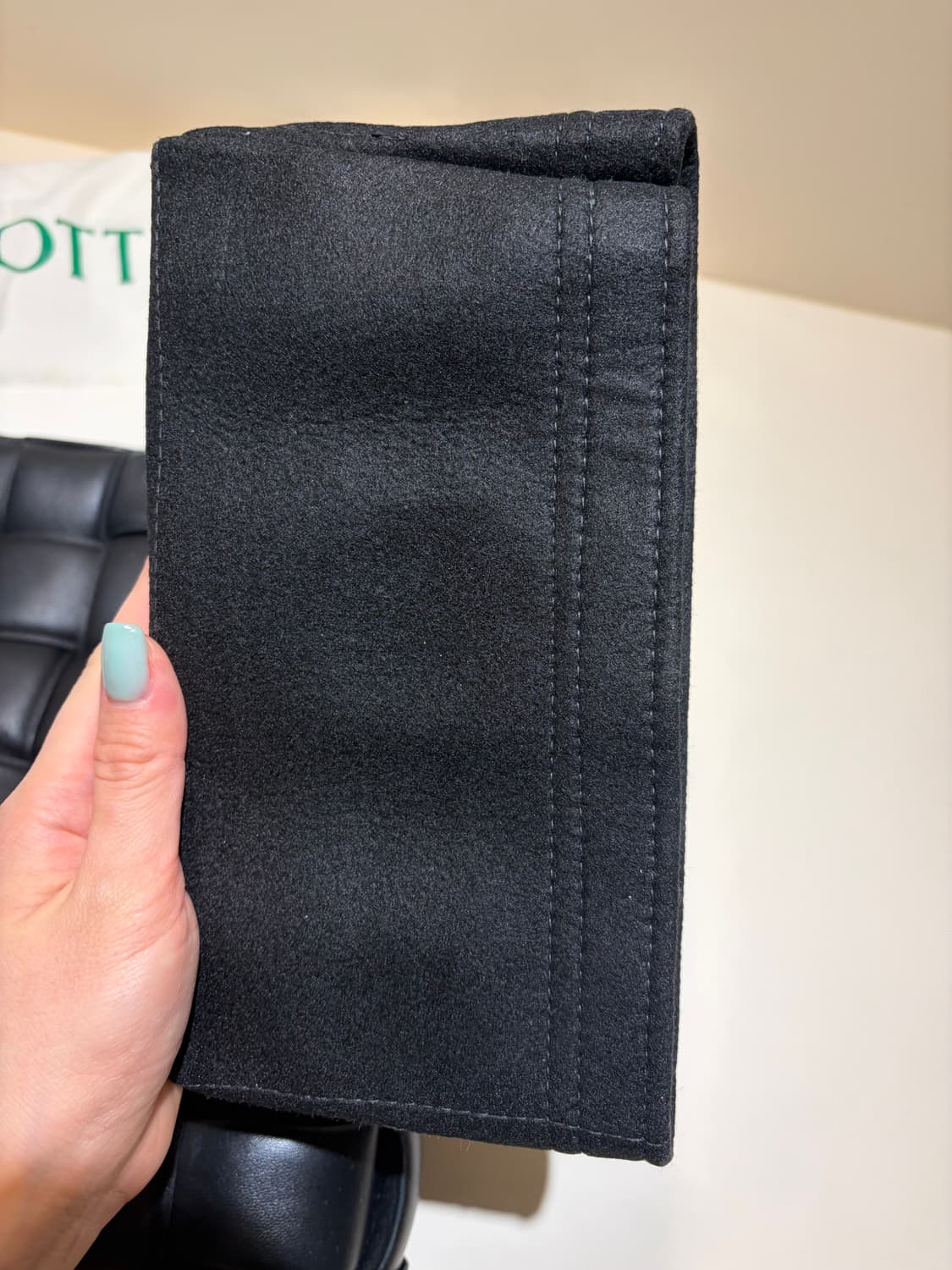 보테가 베네타 인트레치아토 블랙 체인 숄더백 631421 상품이미지10