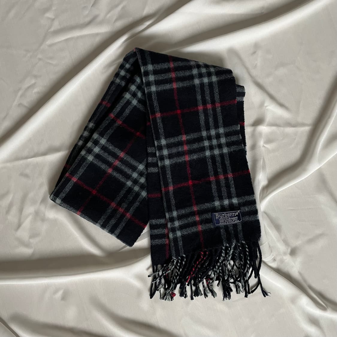 정품 버버리 머플러 램스울 체크 / 버버리 목도리 상품이미지1