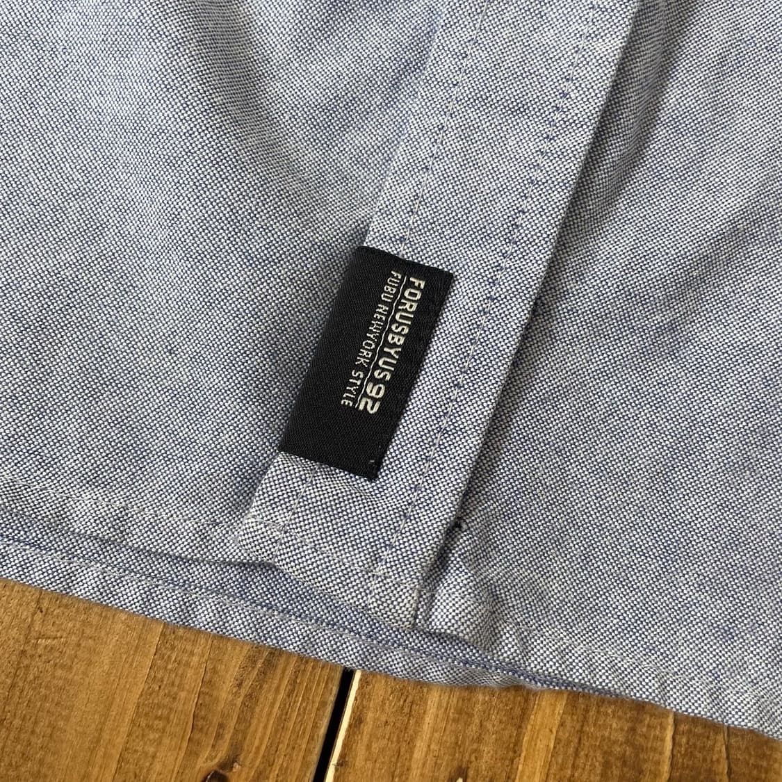 후부 샴브레이 반팔 셔츠 2XL 상품이미지6