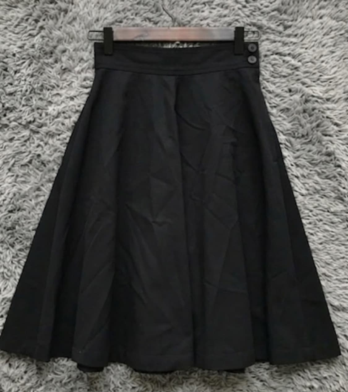 꼼데가르송 울 플레어 스커트 상품이미지1