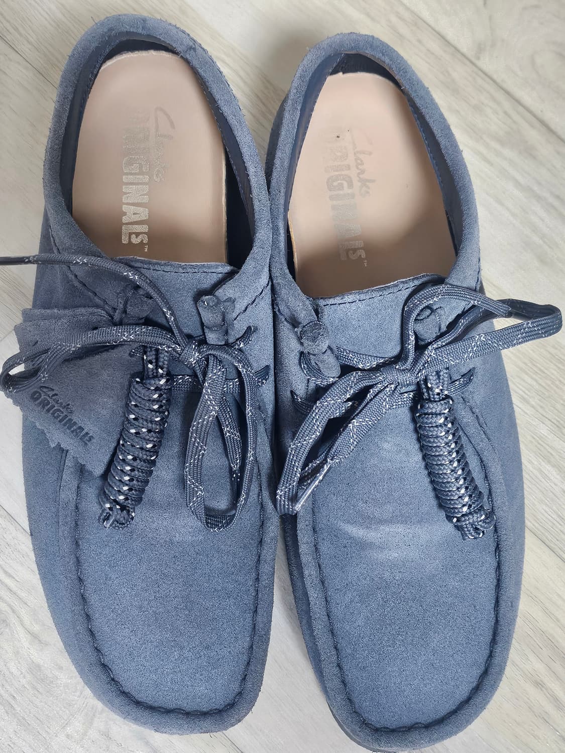 클락스 왈라비 고어텍스 블루그레이 상품이미지5