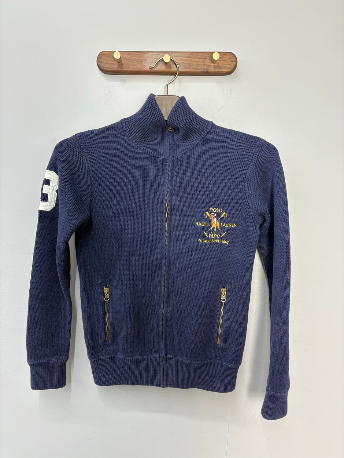 폴로랄프로렌 램스울 니트집업자켓 A3320 상품이미지2
