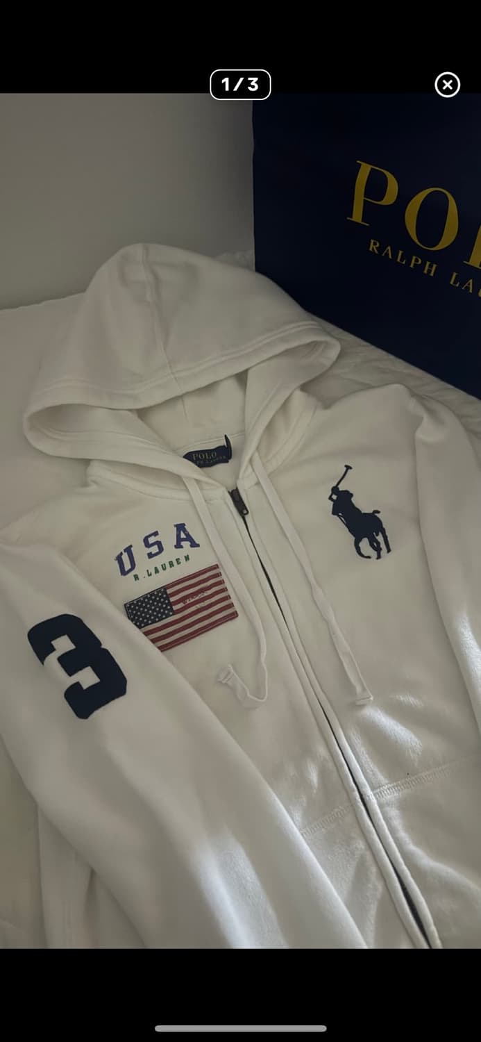 <구해요> 폴로 빅포니 성조기 후드집업 구해요 상품이미지2