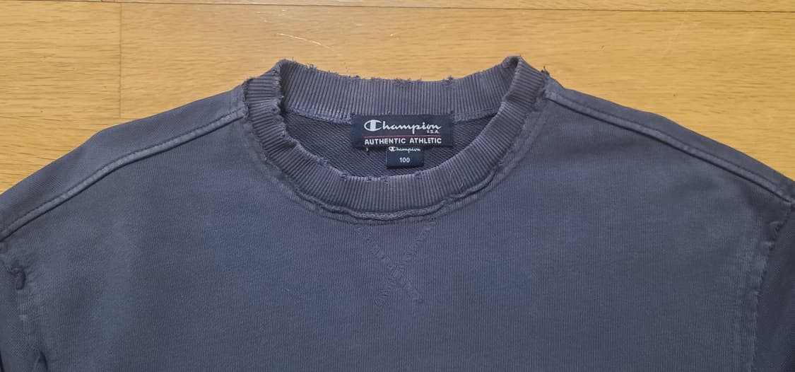 Champion 챔피온 빈티지 컷오프 맨투맨 100 상품이미지7