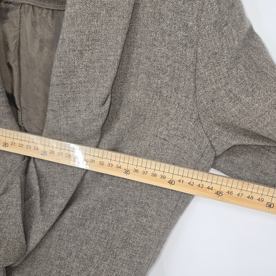 KUHO 브라운 여성 크롭 모직 자켓  XS 상품이미지5