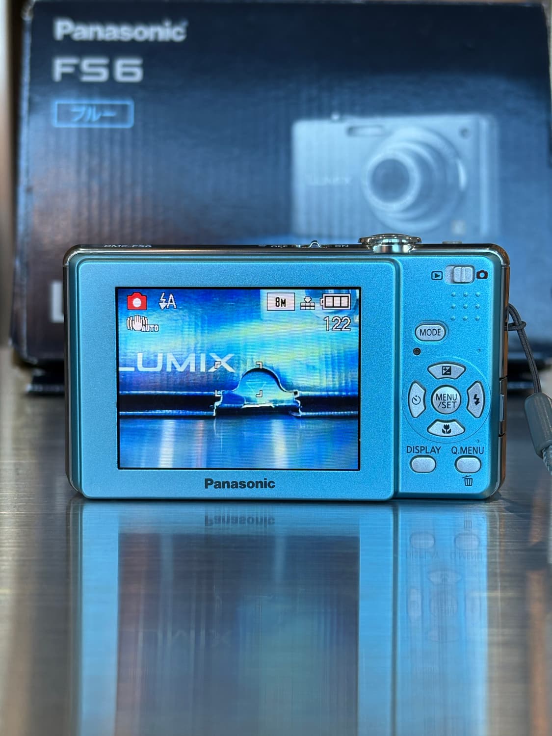 박스O)파나소닉 루믹스 DMC-FS6 민트색 빈티지디카 상품이미지3