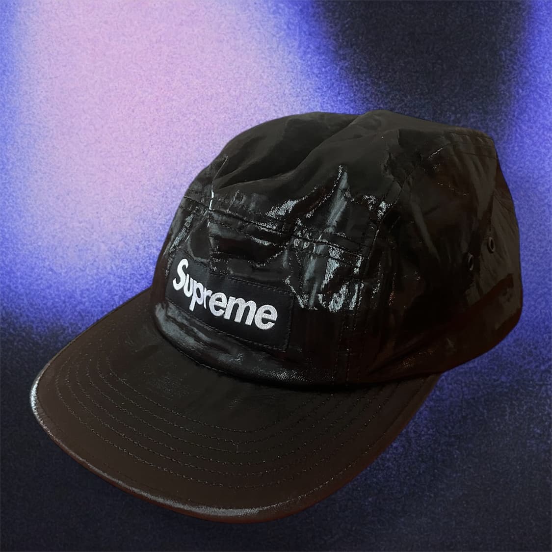 슈프림 코티드 린넨 캠프캡 상품이미지1