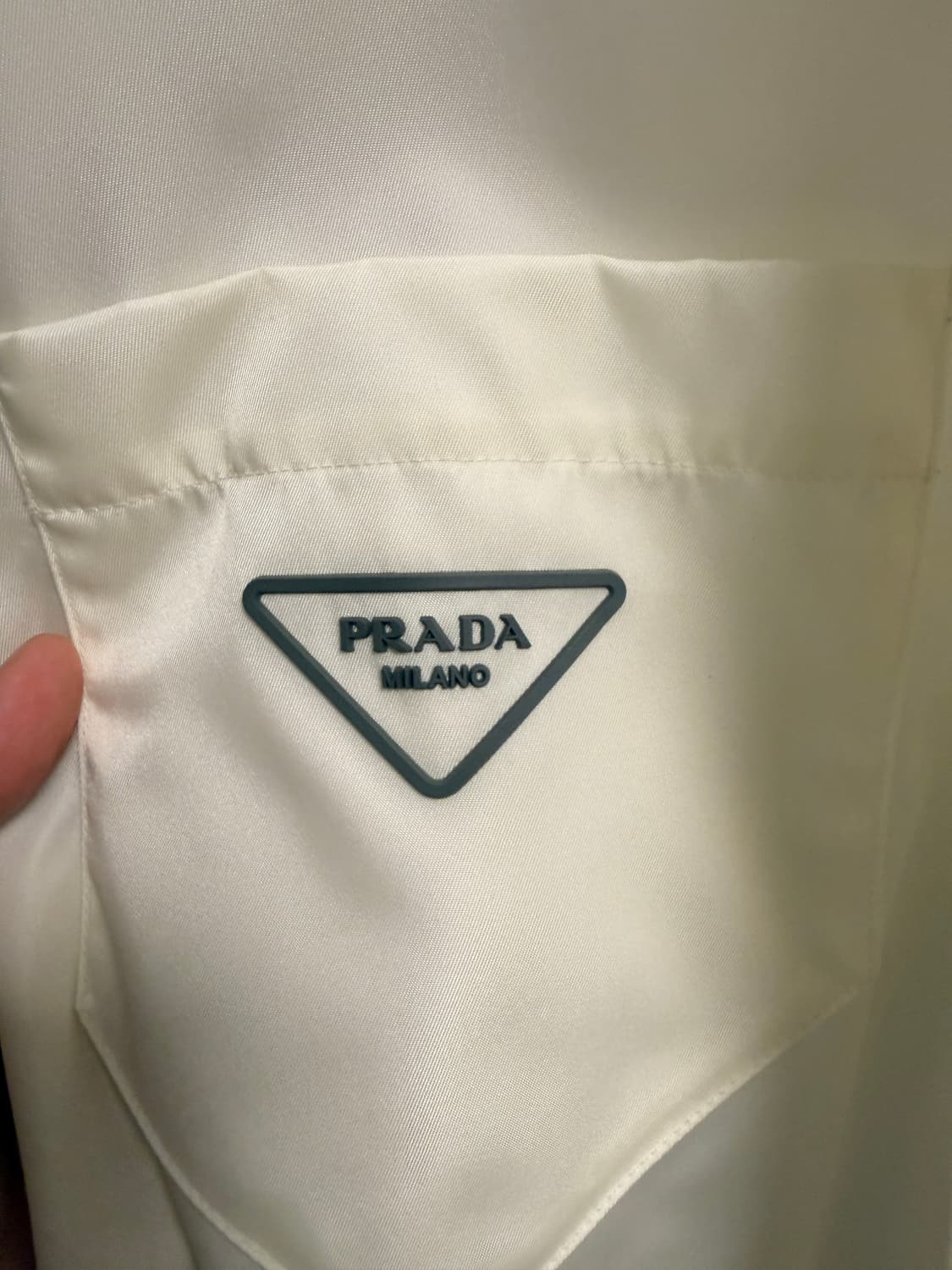 프라다 게버딘 리나일론 셔츠 자켓 상품이미지2