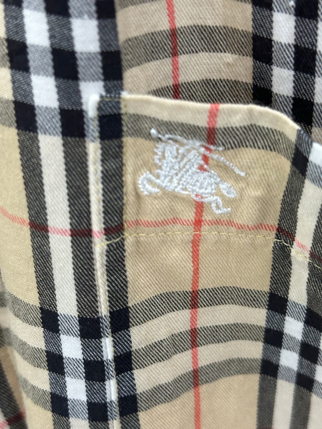 버버리 남성 남방 반팔 상품이미지7