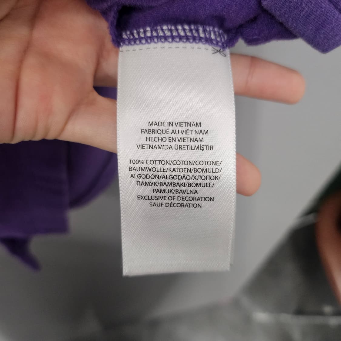 폴로 랄프로렌 클래식핏 반팔 카라티 퍼플 상품이미지5