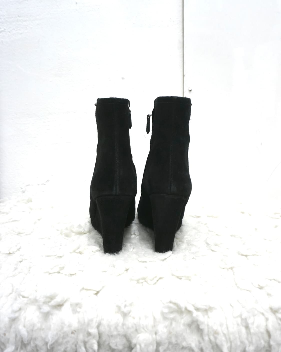 PRADA suede wedge ankle boots 상품이미지8