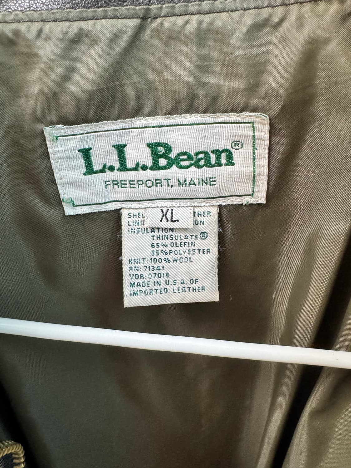 80s llbean A2 자켓 상품이미지8