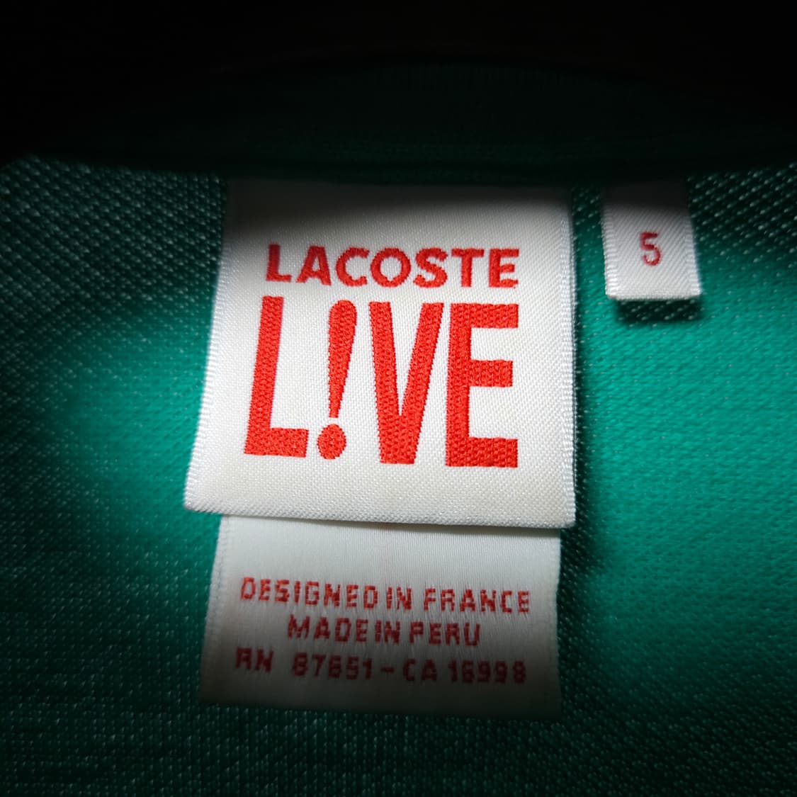 라코스테 라이브 반팔 카라티 상품이미지3