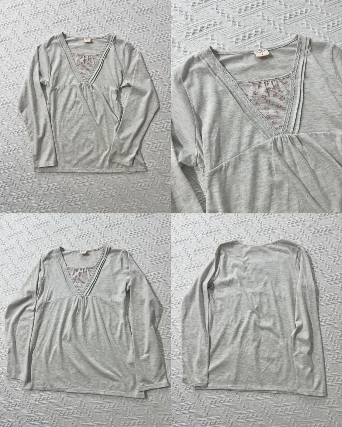 모헤어 니트 레이어드 탑 이스트 보이 투웨이 스커트 4pcs SET 상품이미지9