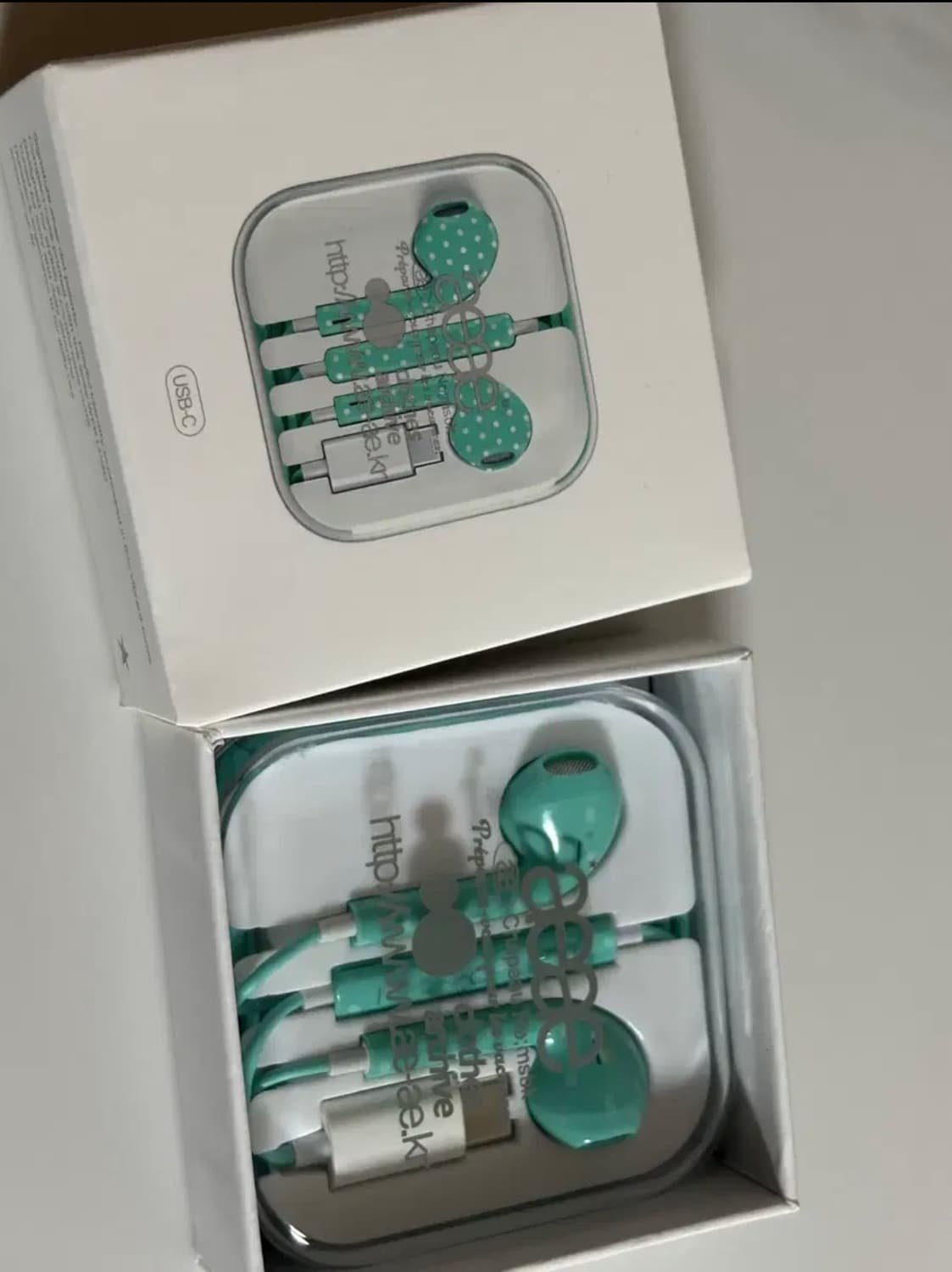 반택포)aeae 이어폰 민트 상품이미지1