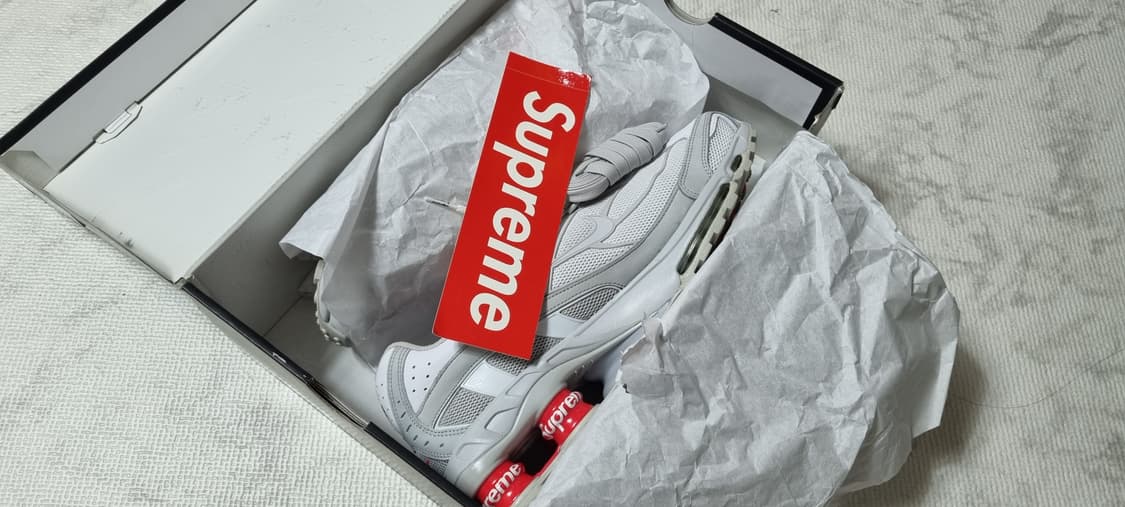 나이키 슈프림 샥스 라이드 2 sp 화이트 285 상품이미지8