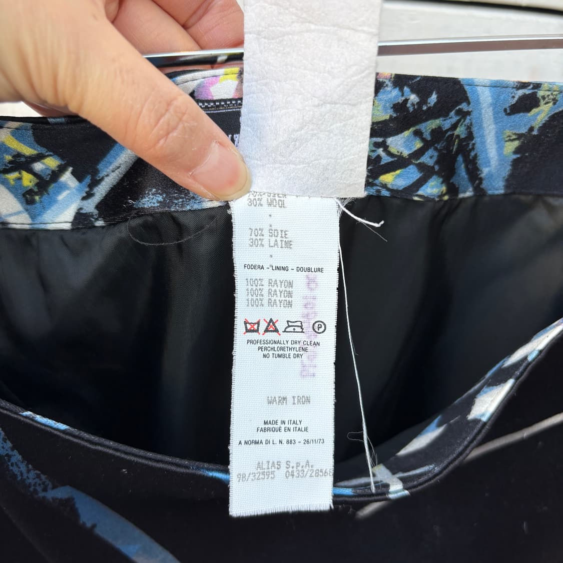 Versace 베르사체 실크 스커트 상품이미지9