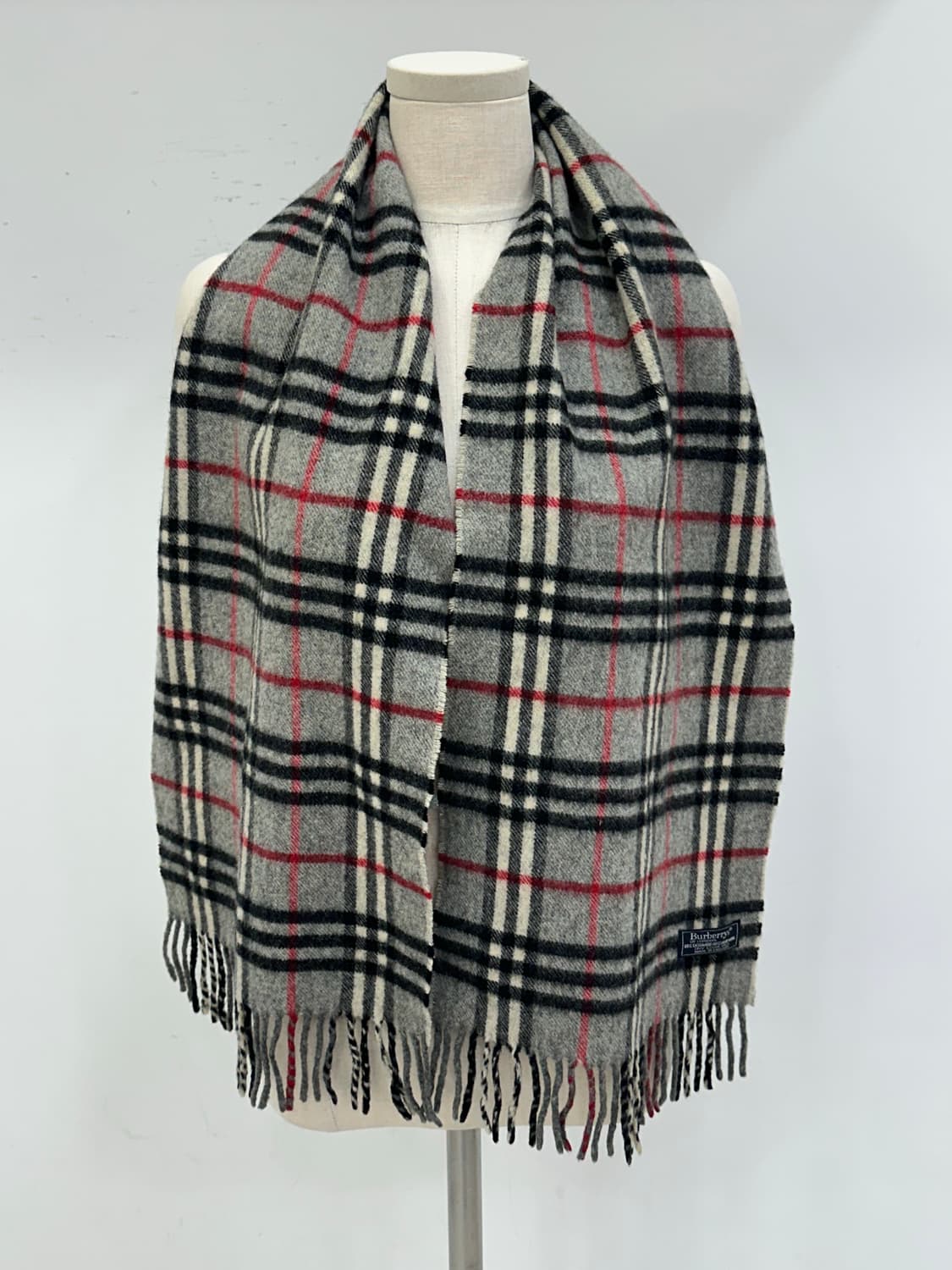 버버리 캐시미어 램스울 목도리 상품이미지7