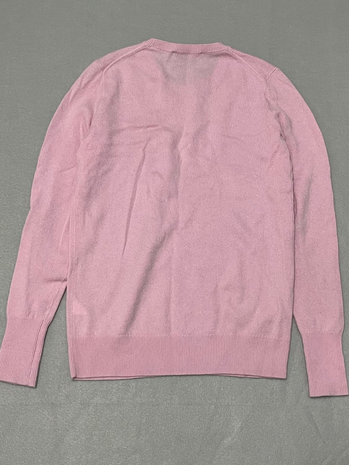핑크색 캐시미어100 니트 상품이미지4