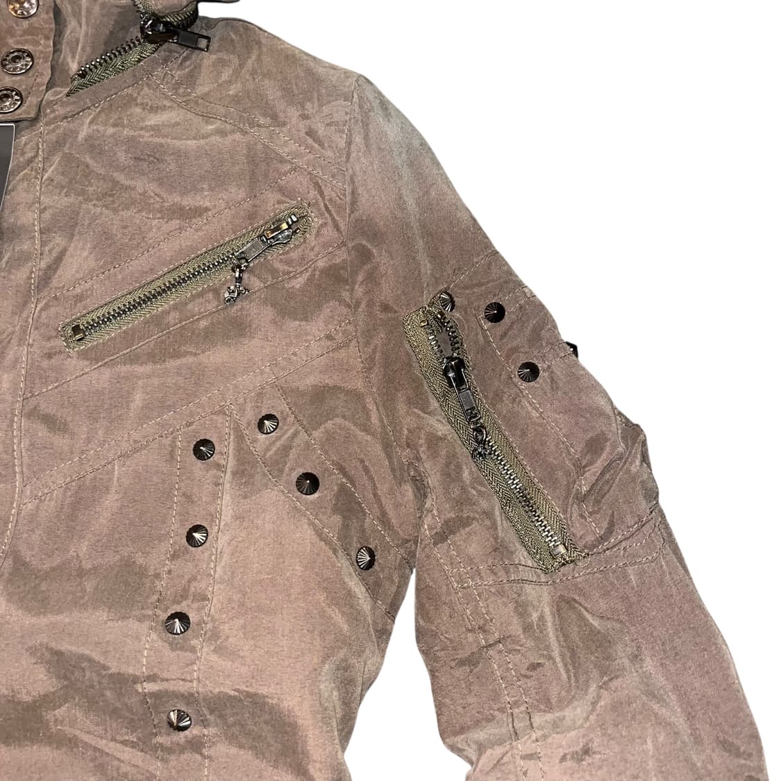 d.i.a 다이아 퍼 후드 야상자켓 갸루y2k펑크 상품이미지5