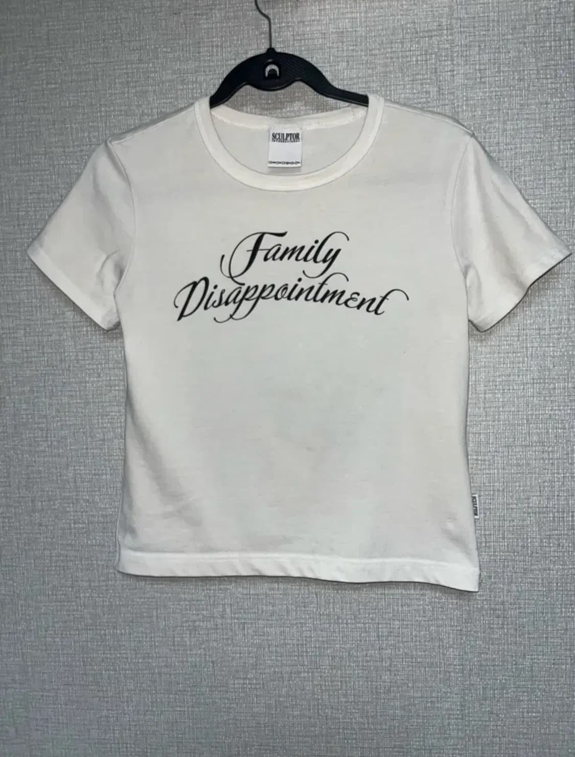스컬프터 family disappointments 반팔 화이트 상품이미지1