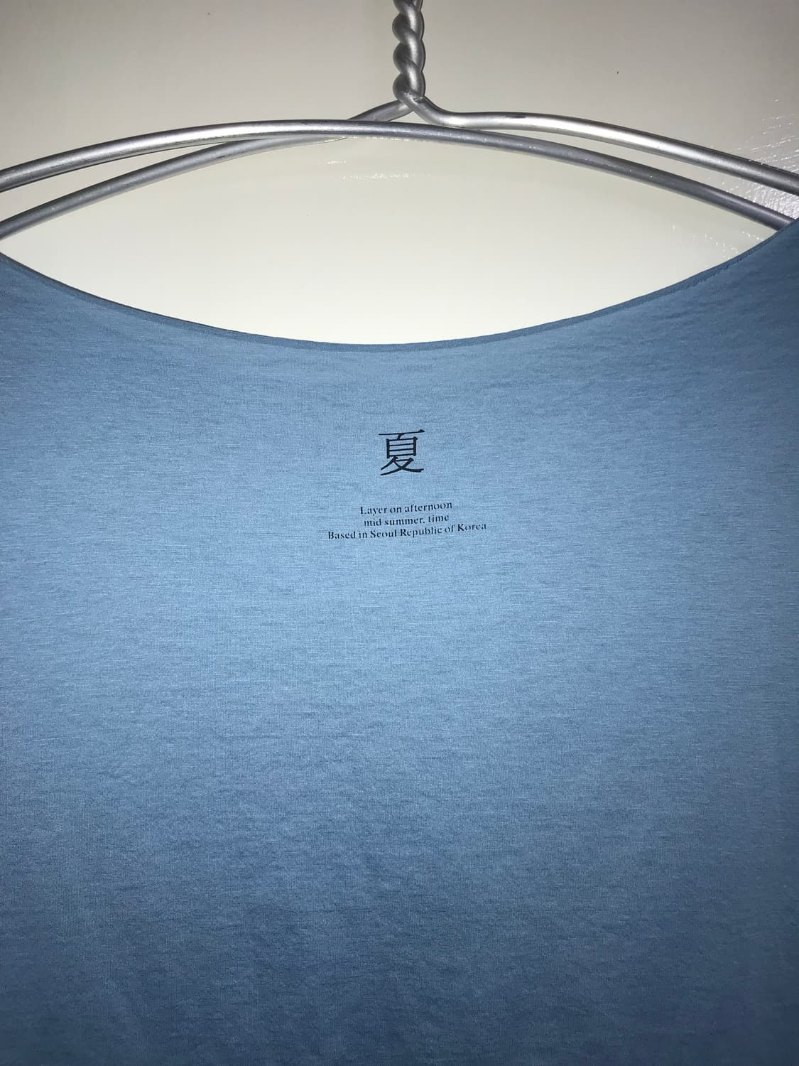 LOA Cut-off Detail Printing T-shirts 상품이미지8