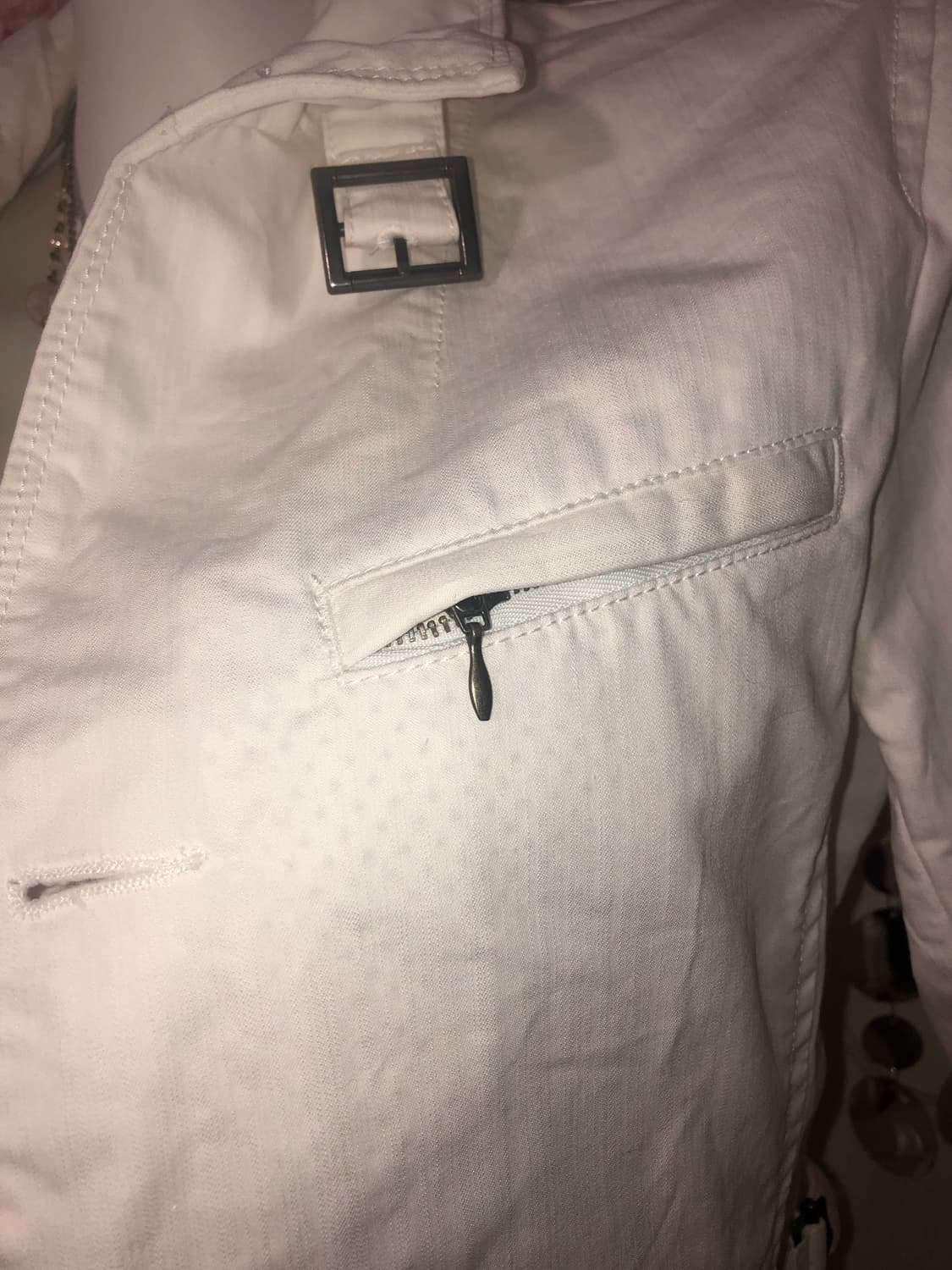 dot white buckle outer 상품이미지4