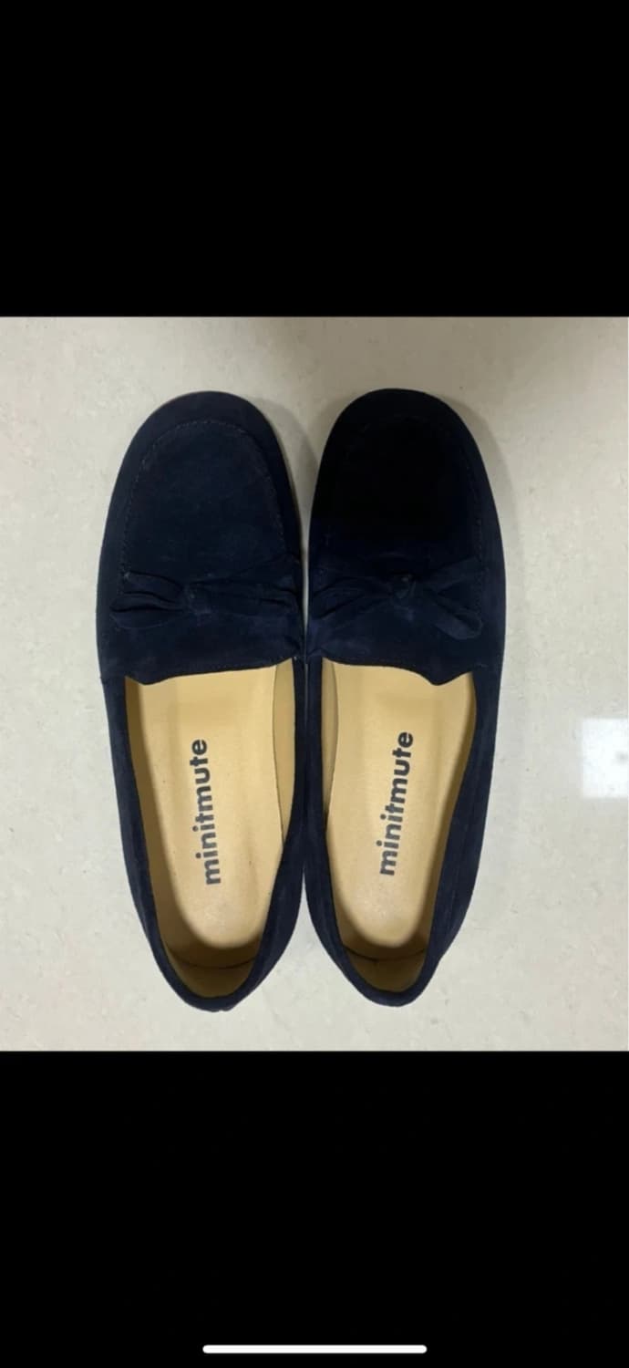 미닛뮤트 데니로퍼 스웨이드 네이비 240 상품이미지5