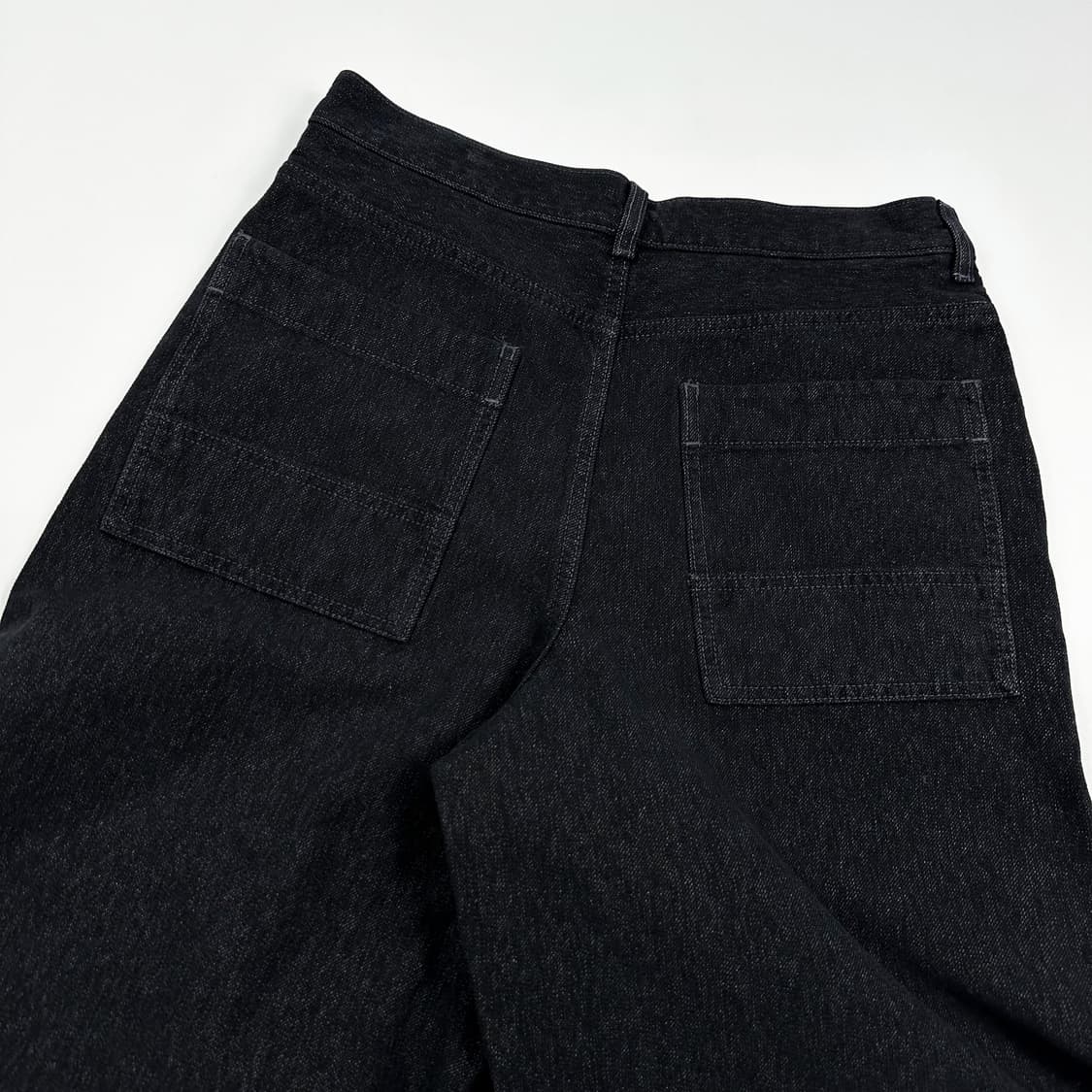 COS 코스 릴렉스 와이드 흑청 데님 팬츠 (30인치) 상품이미지6