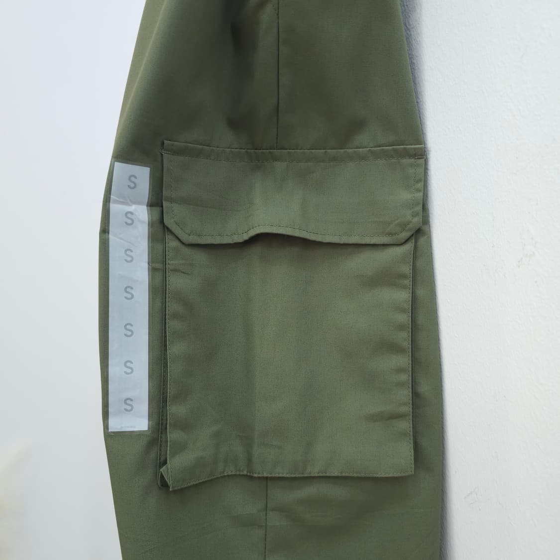 [S]GU 빈티지 카키 카고 조거팬츠 상품이미지5