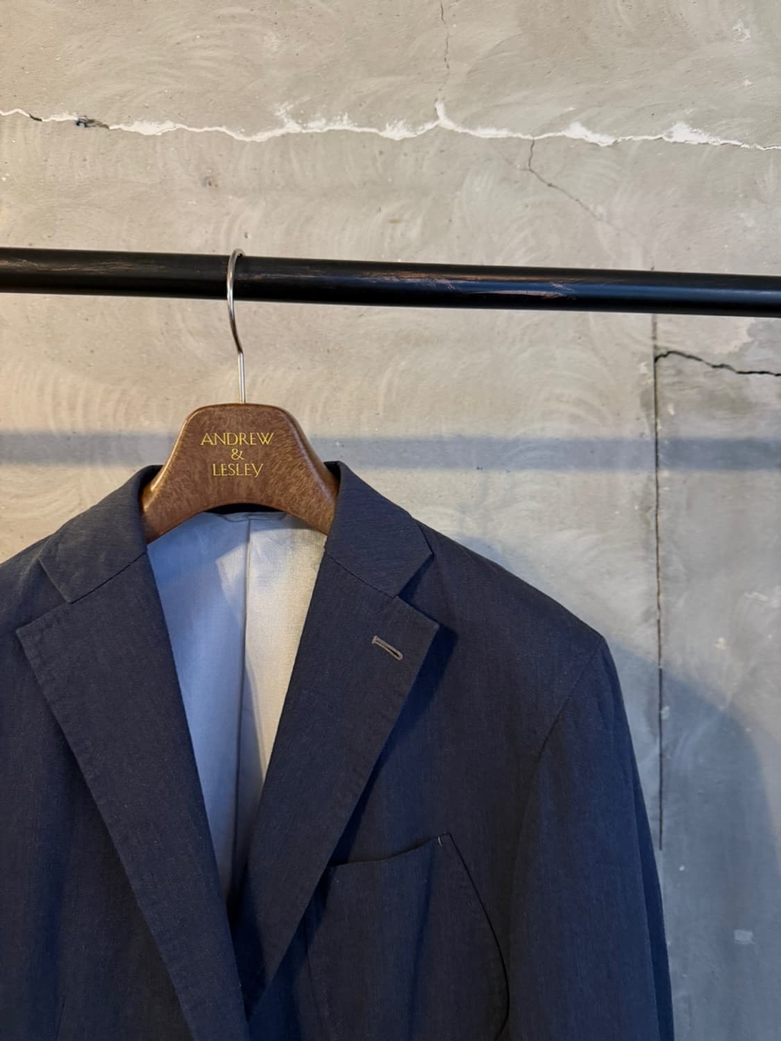 드레스테리어 네이비 블레이저 슬림100 상품이미지4