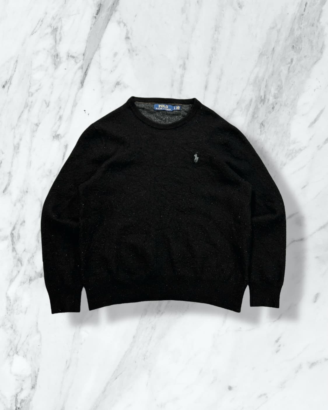 폴로 랄프로렌 메리노울 블랙 니트 상품이미지1