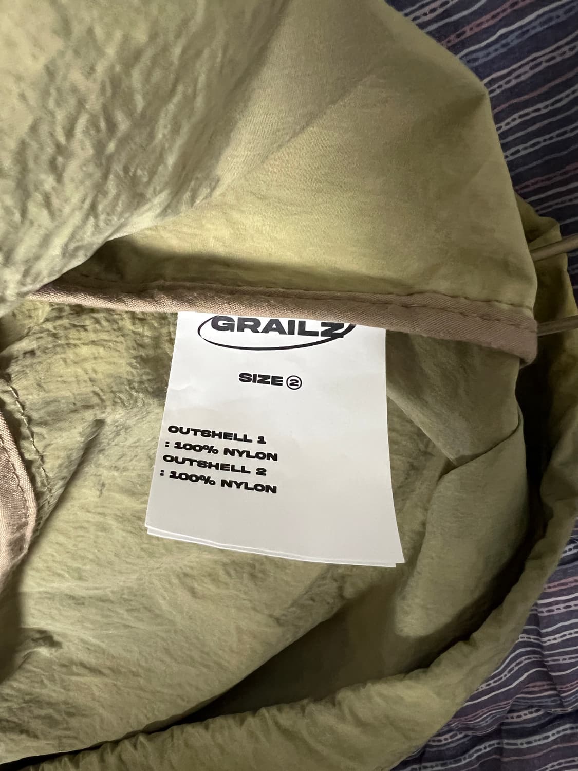 그레일즈 바람막이 PACKABLE LIGHT JACKET [TAN] 상품이미지3